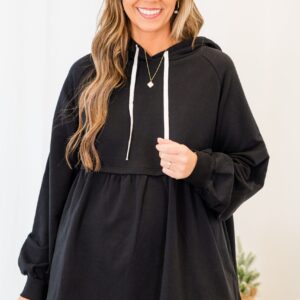 Admiring All Of You Hoodie, Black