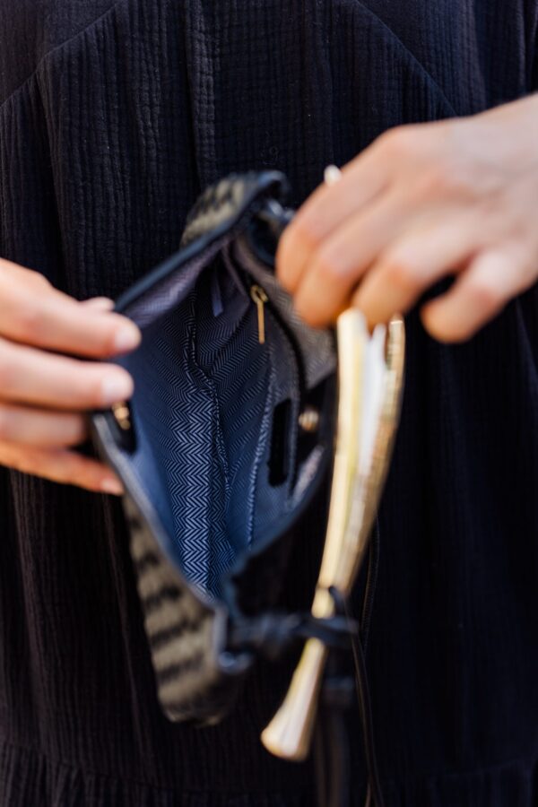 Along For The Drive Purse, Black - Image 4