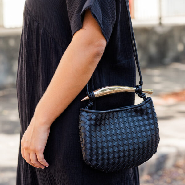 Along For The Drive Purse, Black - Image 5