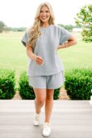 Always The Same Thing Shorts, Heather Gray