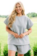 Always The Same Thing Shorts, Heather Gray