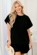 Always The Same Thing Top, Black