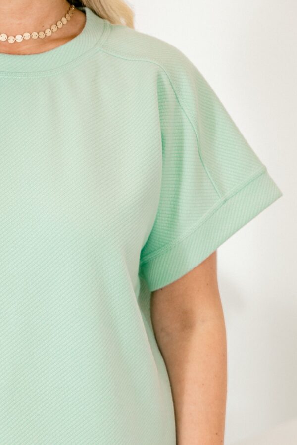 Always The Same Thing Top, Seafoam - Image 4