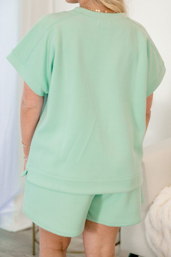 Always The Same Thing Top, Seafoam - Image 6