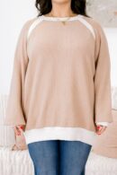 Be Here Now Sweater, Taupe