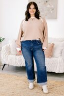 Be Here Now Sweater, Taupe