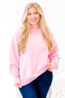 Charming Voices Sweater, Pink