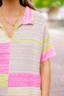 Dopamine Sweater, Pink Multi