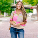 Dopamine Sweater, Pink Multi