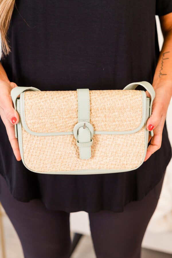 Explorin' The Beach Handbag, Mint - Image 4