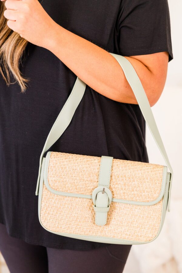 Explorin' The Beach Handbag, Mint - Image 3
