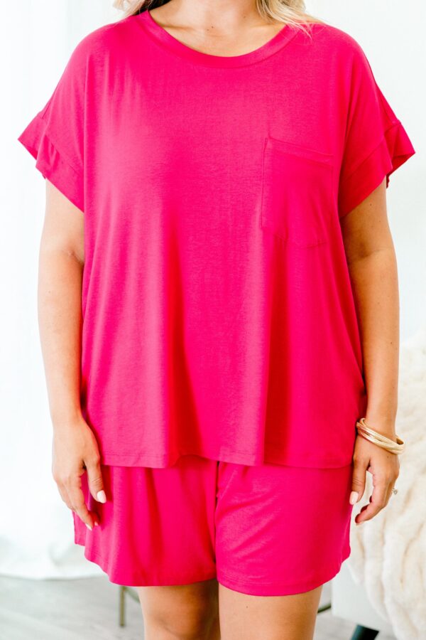 Cozy Summer Set, Fuchsia - Image 6
