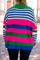 Falling For Fall Sweater, Blue Multi