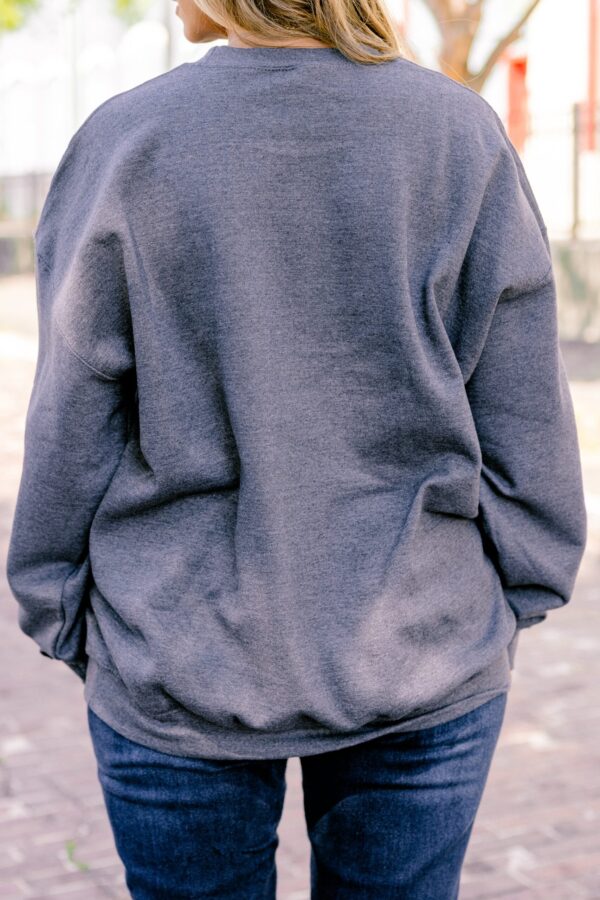 Game Day Vibes Sweatshirt, Deep Heather - Image 5