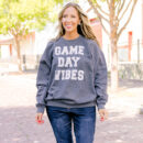 Game Day Vibes Sweatshirt, Deep Heather