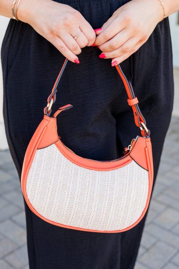 Introducing Moi Handbag, Orange - Image 2