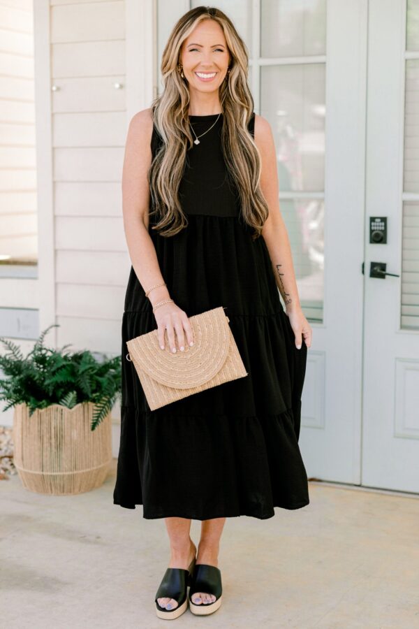 Keep It Up Dress, Black