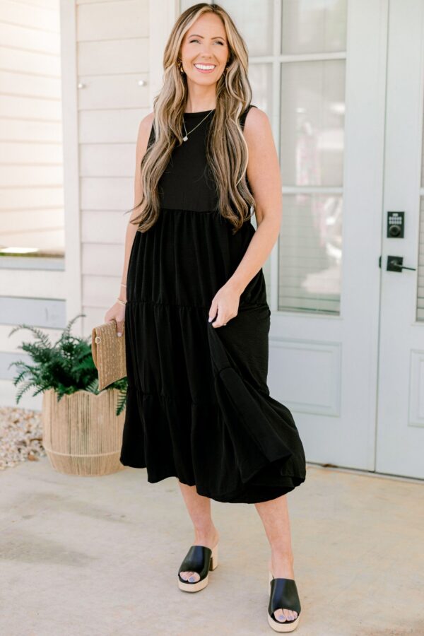 Keep It Up Dress, Black - Image 3