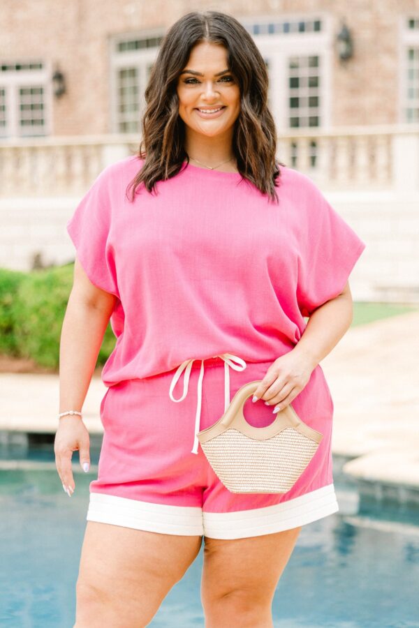 Limitless Time Top, Pink