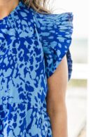 Mossy Meadows Maxi Dress, Cobalt