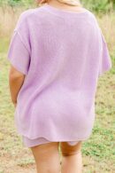 Off In Paradise Sweater Set, Lilac