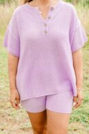 Off In Paradise Sweater Set, Lilac