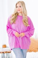 So Comfy Sweater, Bright Mauve