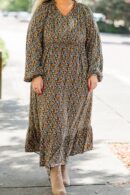 Sunny With A Chance Dress, Navy