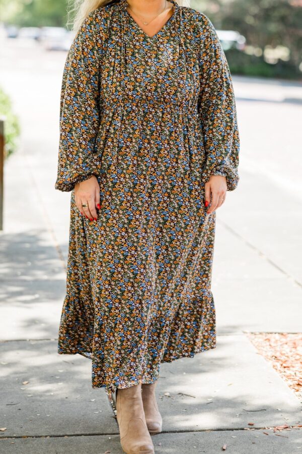 Sunny With A Chance Dress, Navy - Image 6
