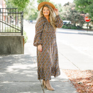 Sunny With A Chance Dress, Navy