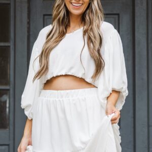 To Be Known Top, White