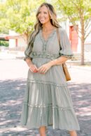 Make A Statement Maxi Dress, Olive